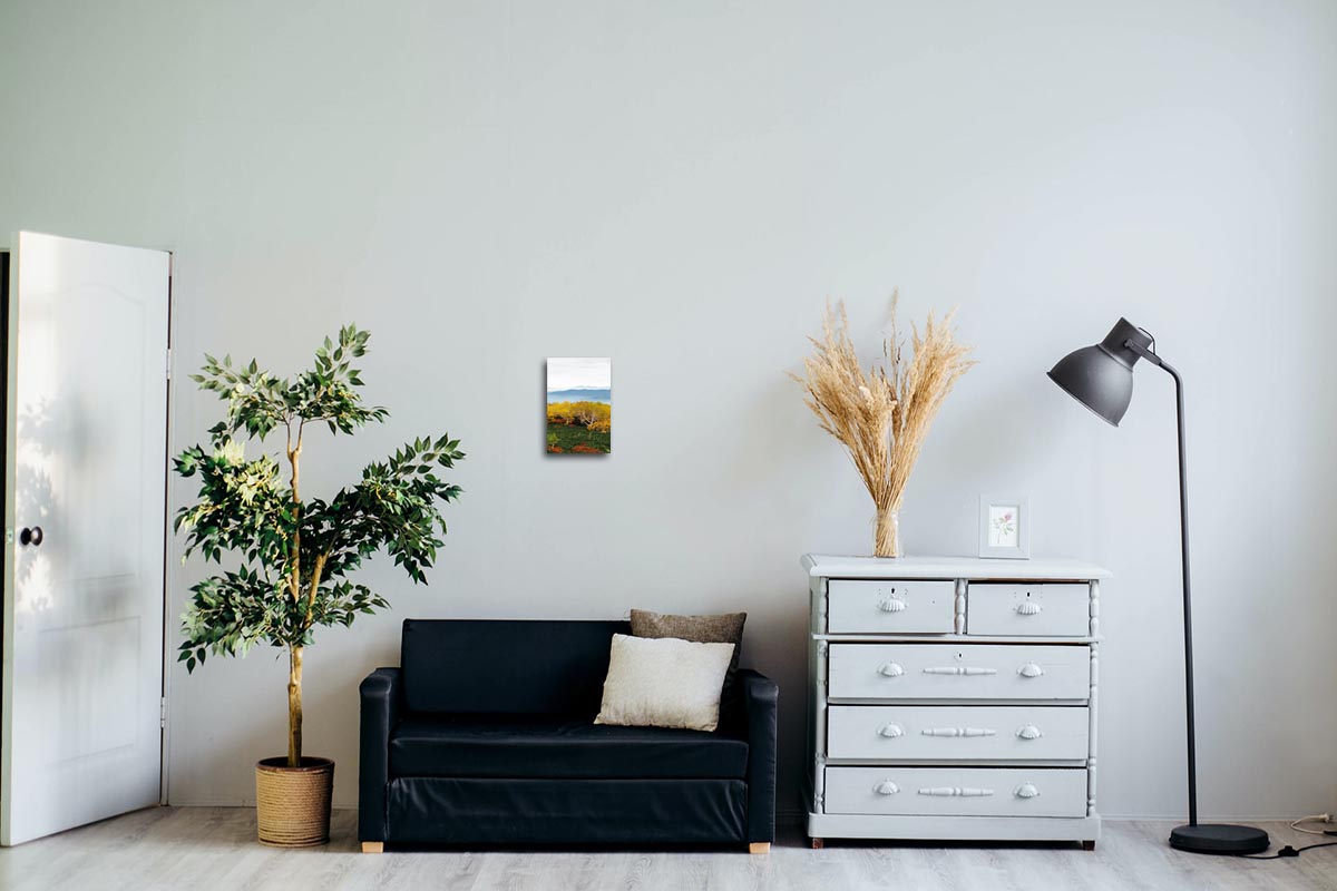 乗鞍岳・秋の朝 - キャンバスプリント