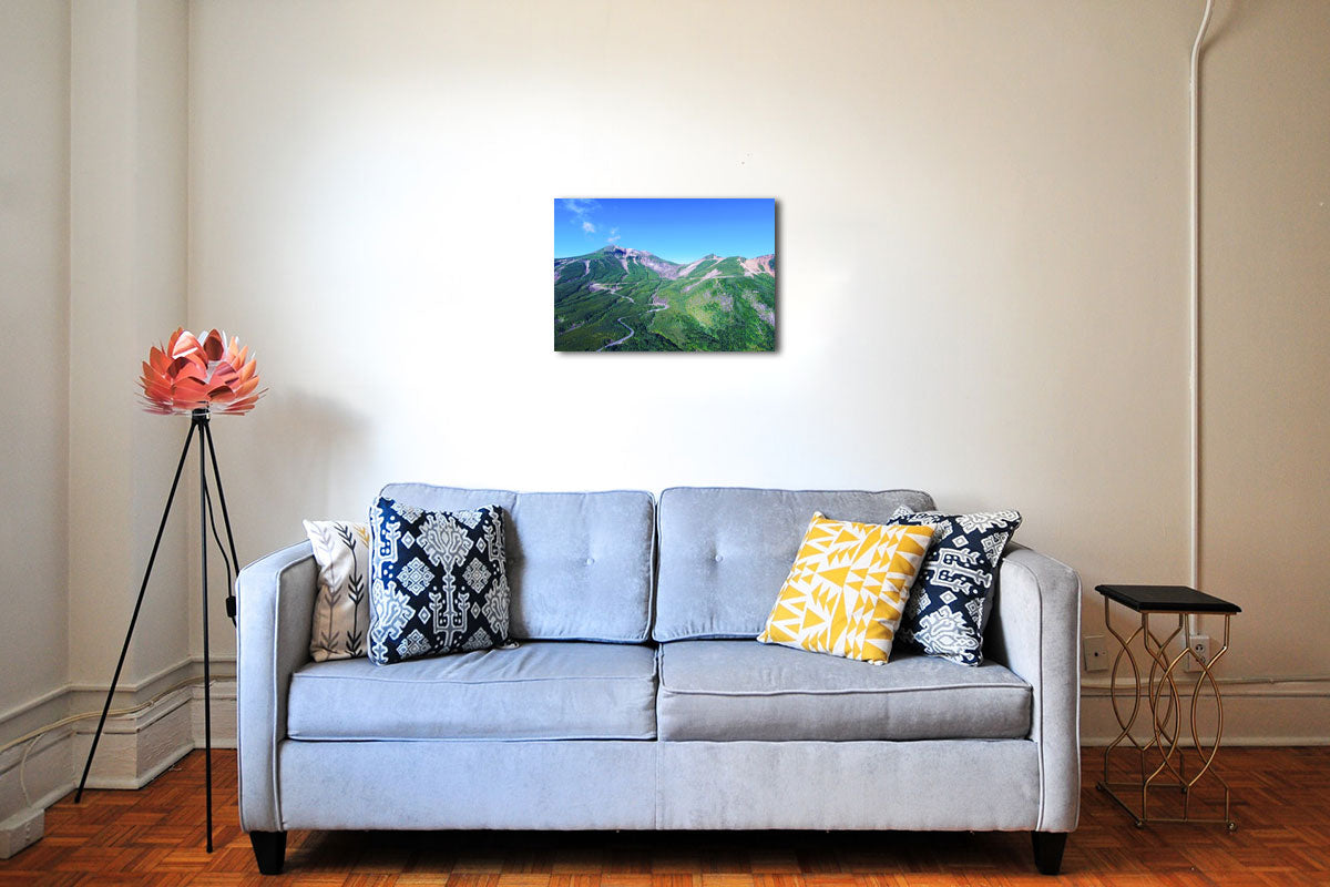 乗鞍岳 • 夏の空 - キャンバスプリント